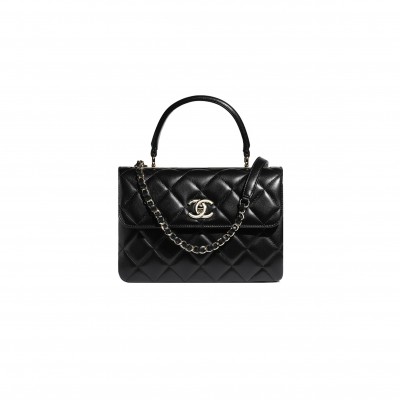 CHANEL MASTER FLAP BAG WITH HANDLE A92236 (25*17*12cm)